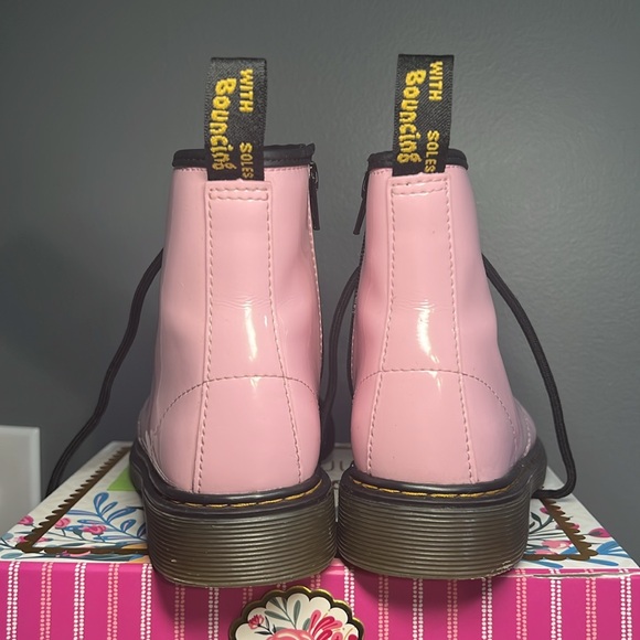Dr. Marten Pink Leather Boots - Picture 10 of 16